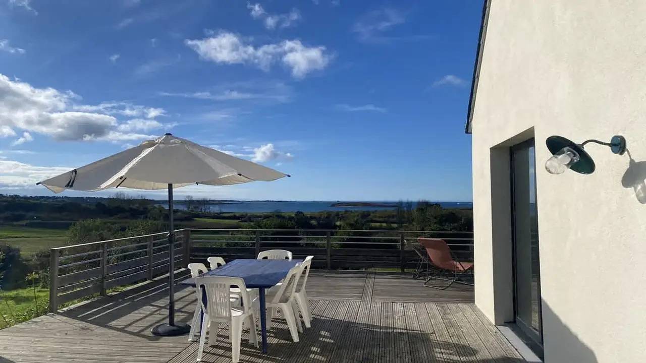 Ganze Ferienwohnung, Ferienwohnung für 8 Personen (120 m²) in Landéda in Landéda, Brest und Umgebung