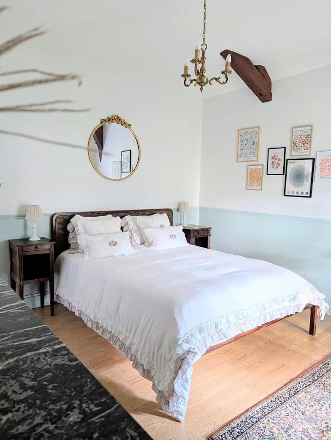 Location de vacances pour 7 personnes, avec vue et jardin à Naintré