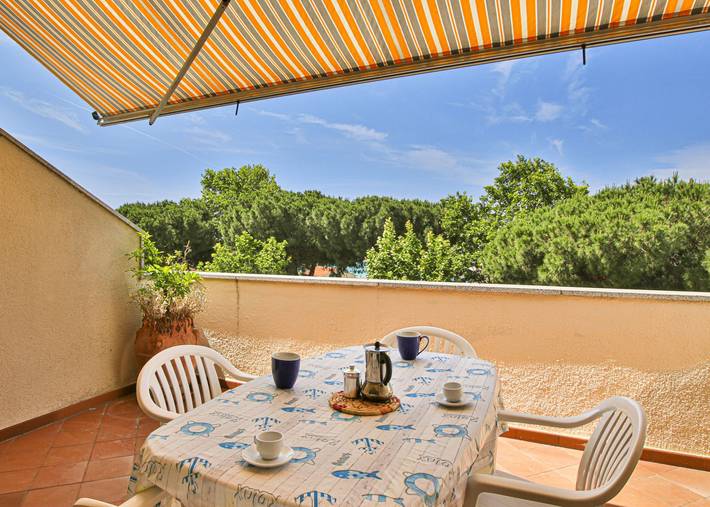 Ferienwohnung für 4 Personen, mit Terrasse in Seccheto