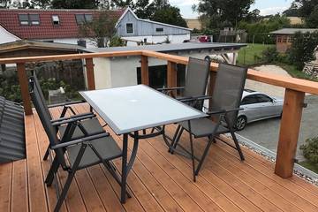 Ferienwohnung für 4 Personen, mit Balkon und Garten in Kenz-Küstrow