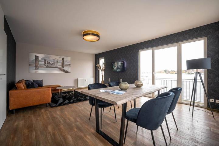 Ferienhaus für 4 Personen, mit Seeblick und Ausblick sowie Balkon in Malchow - 2