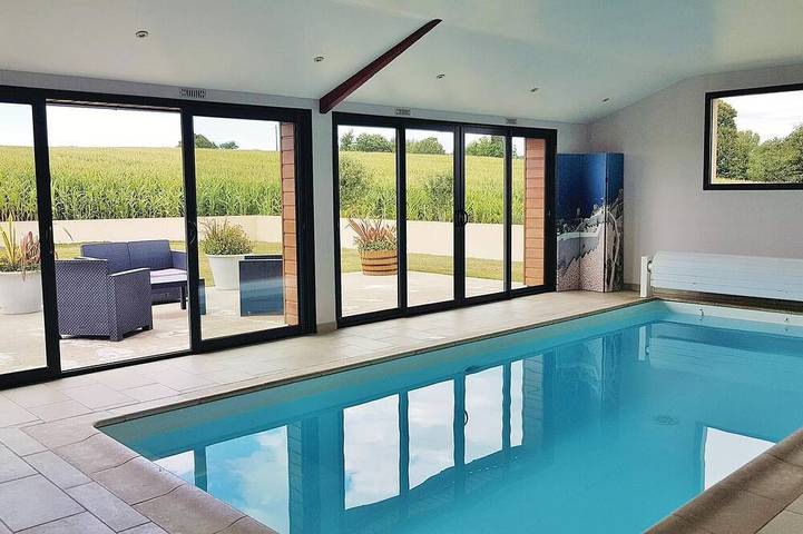 Maison de vacances pour 6 personnes, avec jardin à Elliant