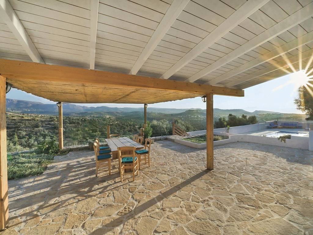 Aspruga Comfortabele vakantiewoning in Pitsidia, Iraklio-Heraklion en omgeving