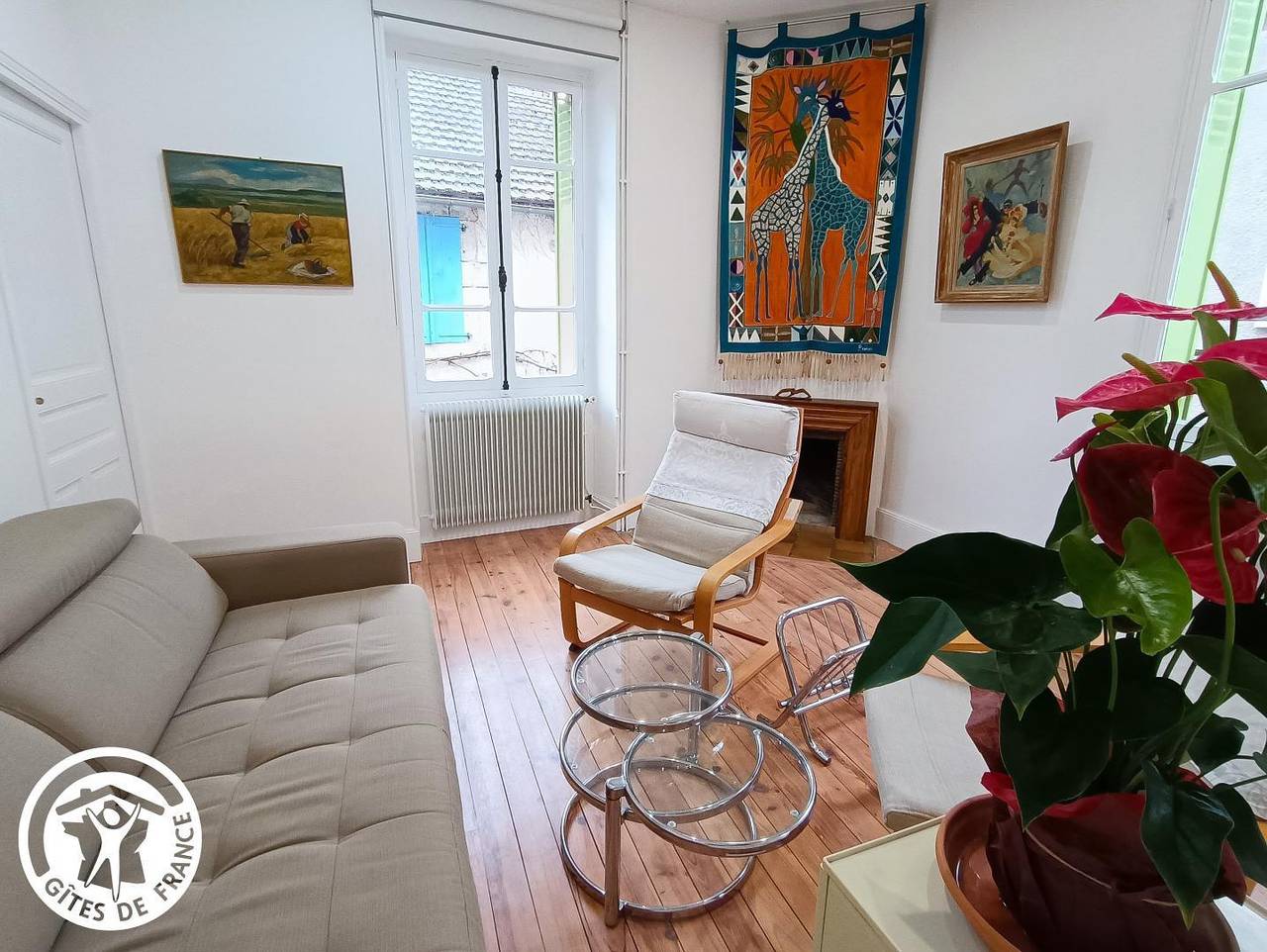 Les deux Girafes in Cajarc, Causses du Quercy Regional Nature Park