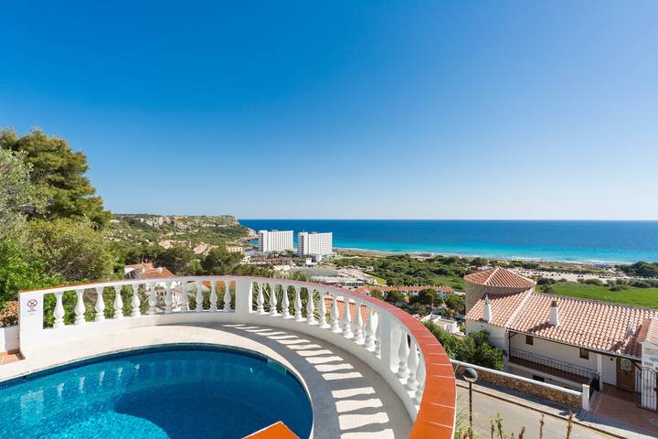 Espectaculares vistas al mar y piscina – Villa Amoura in Sant Jaume, Municipio de Alaior