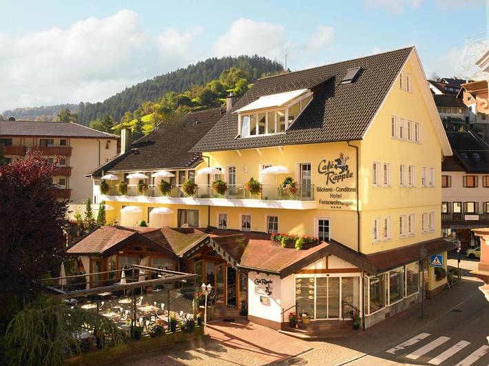 Hôtel pour 2 personnes, avec balcon ainsi que jardin et vue dans Bad Peterstal