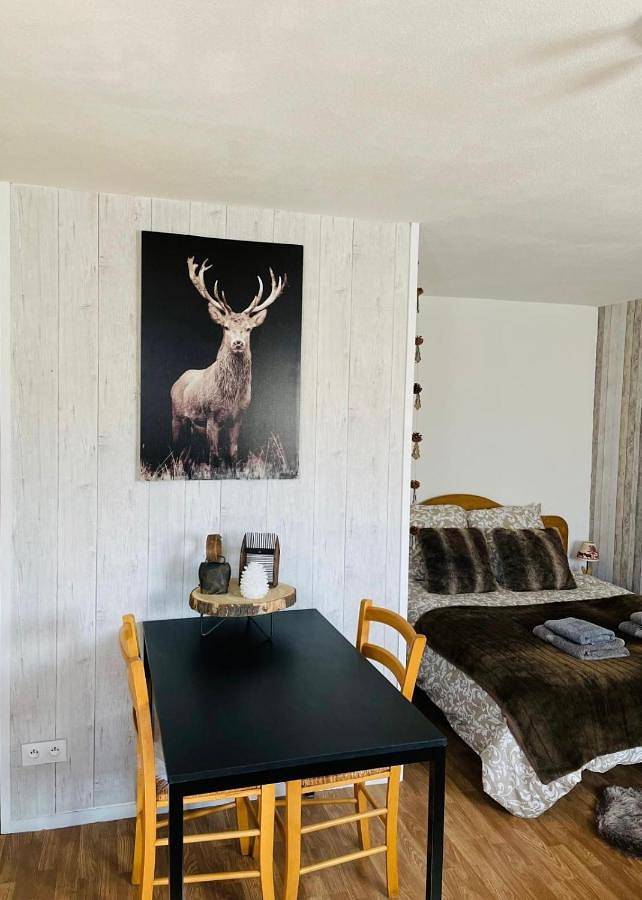 Appartement entier, Le refuge du Cerf in Allemond, Parc national des Écrins