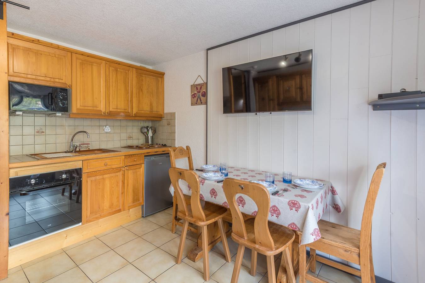 Ganze Wohnung, Ferienwohnung für 4 Personen mit Balkon in Station de Morillon, Grand Massif