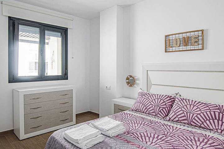 Ganze Wohnung, Apartment für 6 mit Pool, Wlan und Ac in Rota in Rota, Costa de la Luz