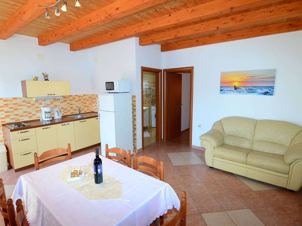 Cały apartament, Grebastica in Grebastica, Żupania szybenicko-knińska