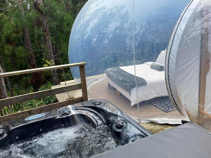 Tente pour 2 personnes, avec jardin et jacuzzi sur l' Île de la Réunion - 4