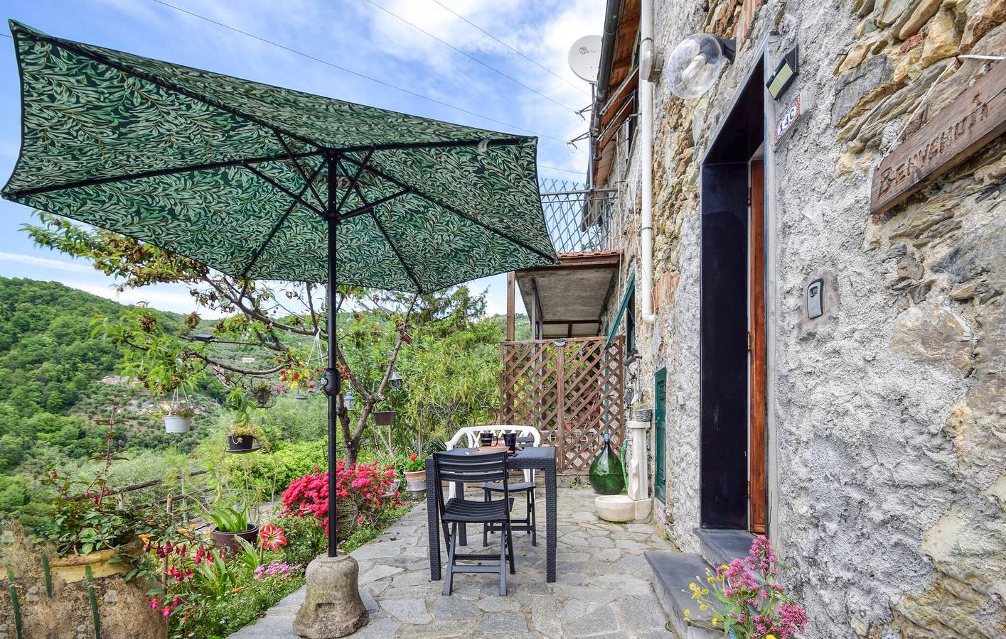 Apartamento vacacional entero, Apartamento con vistas al mar, jardín, aparcamiento y WiFi - Moneglia in San Saturnino, Moneglia