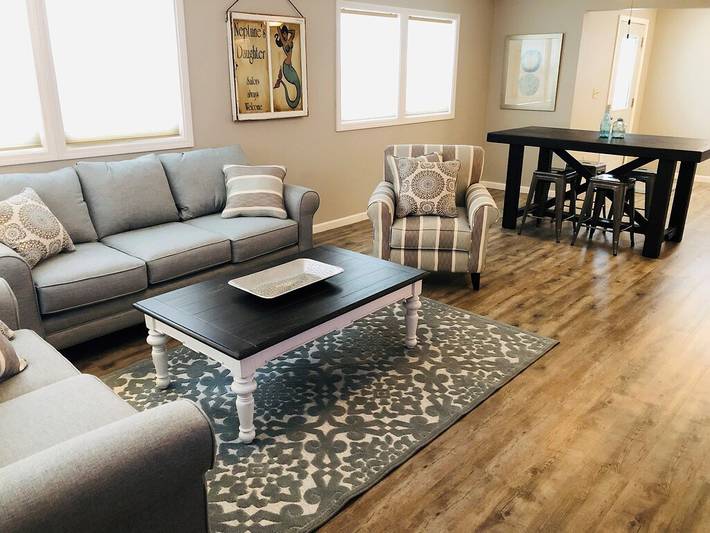 Vacation house for 7 people, with terrace and yard in Iowa