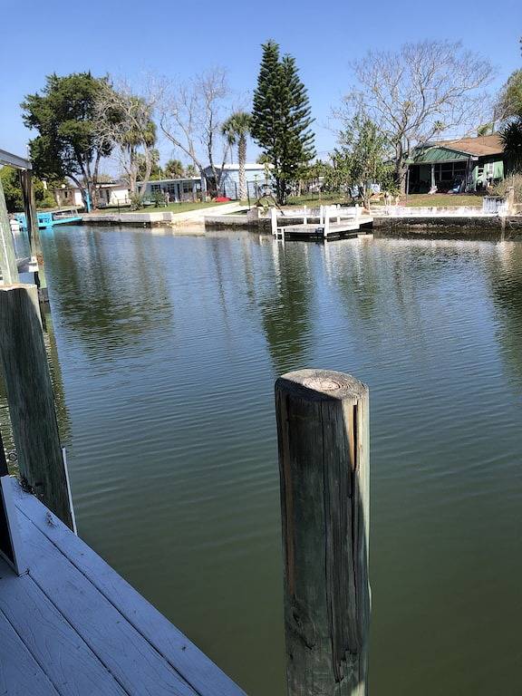 Deep water canal! in Hudson, Pasco County