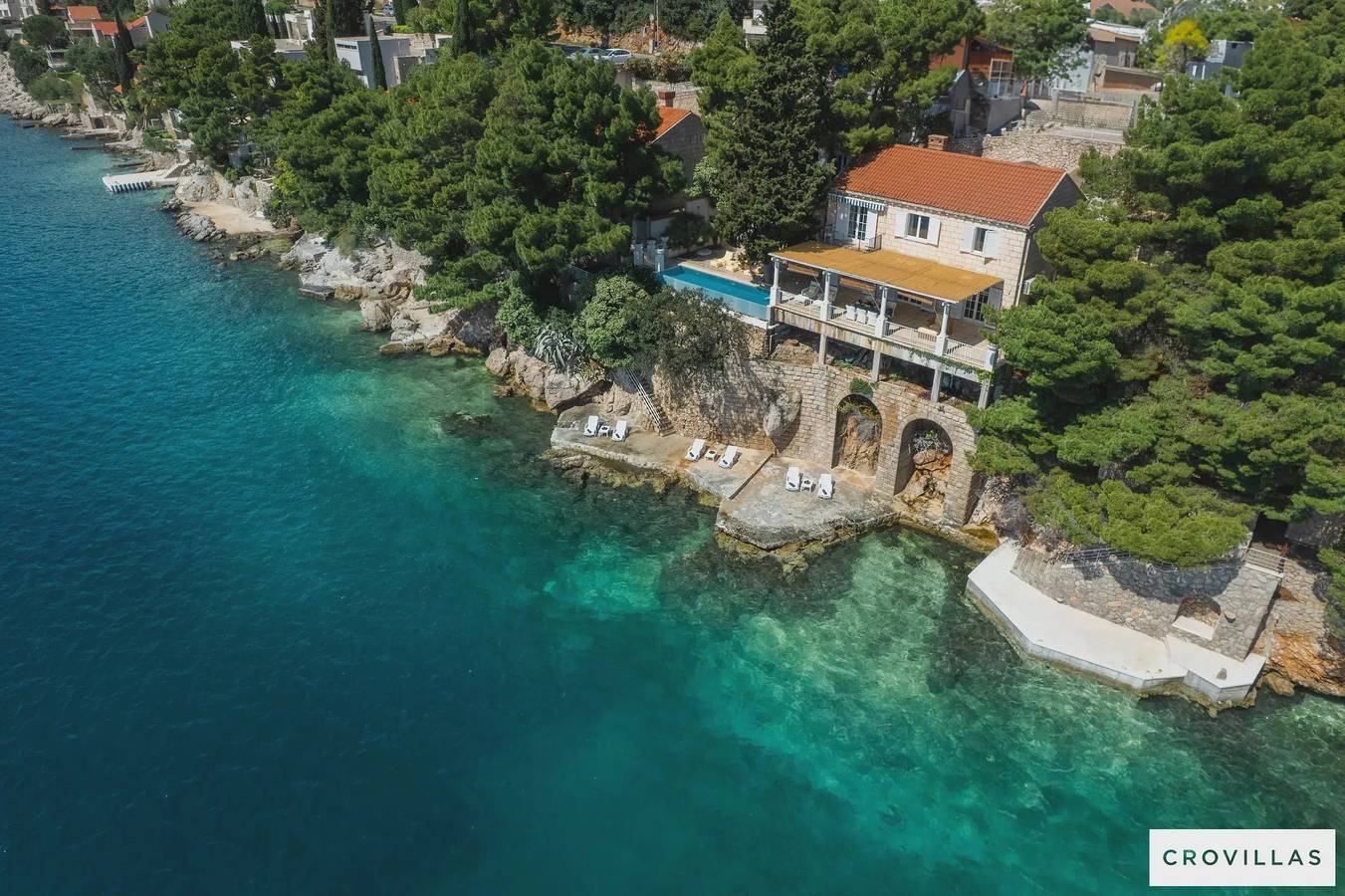 Villa Con Piscina per 10 Persone in Lozica, Grad Dubrovnik