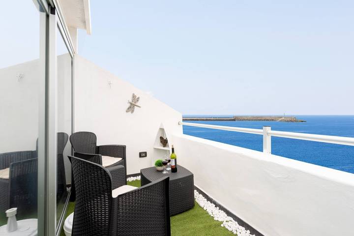 Location de vacances pour 4 personnes, avec jardin et balcon, adapté aux familles à Puertito de Güímar - 2