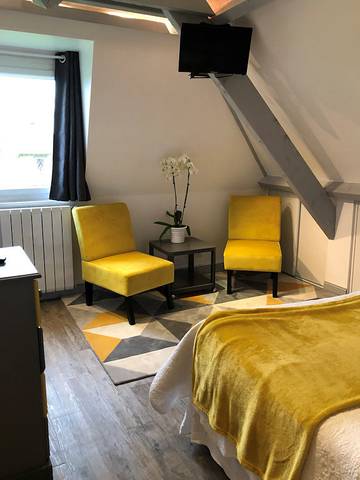 Chambre d’hôte pour 3 personnes, avec jardin et jacuzzi dans le Calvados