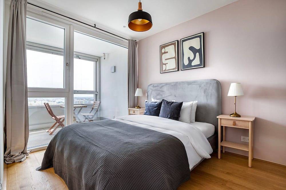 Ganze Wohnung, Airy Donaustadt 1Br w/ Gym & Rooftop Pool, nr U1, by Blueground in Wien, Donau Niederösterreich