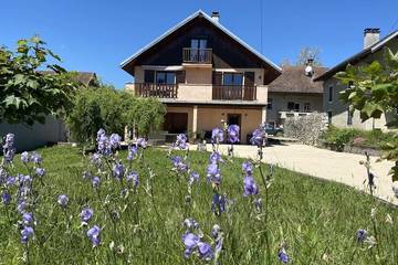 Gîte pour 6 personnes, avec balcon et jardin à Chindrieux