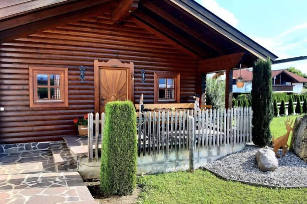Gemütliches Blockhäusle mit Allgäuerhüttenflair in Lechbruck, Lechbruck am See