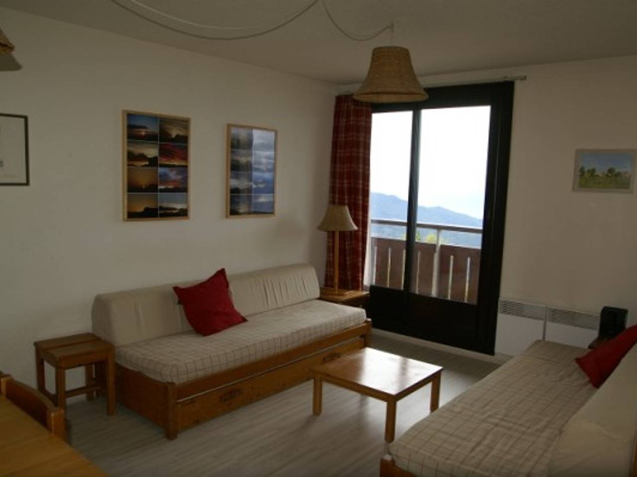 Apartamento entero, Apartamento de 3 habitaciones a pie de pistas con balcón y vista al valle in Prapoutel, Les Adrets