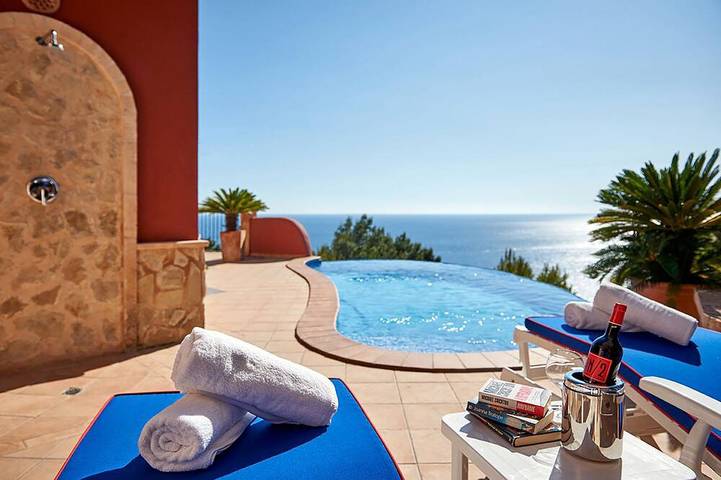 Ferienhaus für 2 Personen, mit Terrasse und Whirlpool - 1