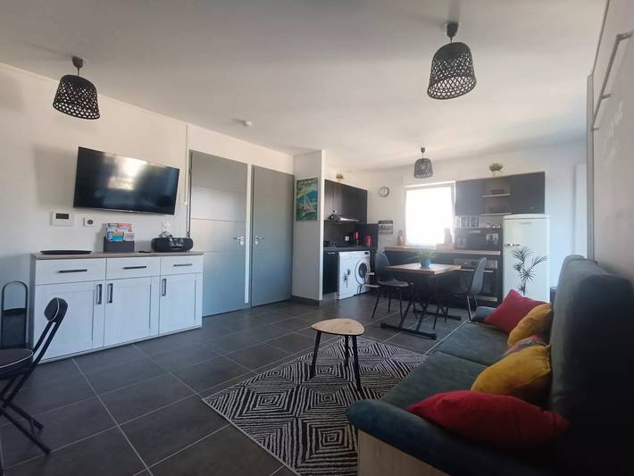 Studio for 2 people, with balcony - 1