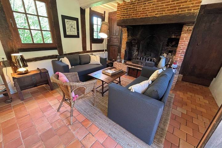 Location de vacances pour 7 personnes, avec terrasse et jardin à Quetteville - 4