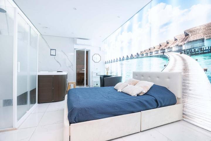 Appartement de vacances pour 2 personnes, avec jacuzzi ainsi que sauna et terrasse - 1