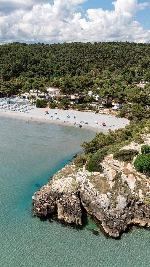 Villaggio Capo Vieste in la Chianca (Vieste), Spiaggia Scialmarino