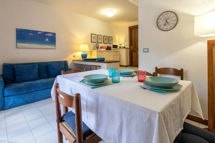 Apartamento para 5 personas, con jardín, Familias con niños en Valledoria