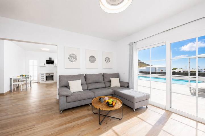 Chalet para 6 personas, con terraza en Lanzarote - 4