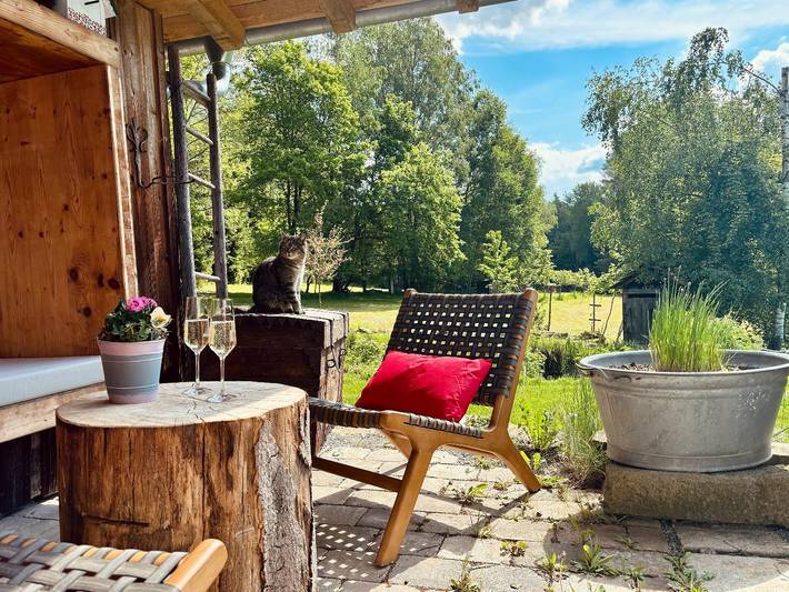 Ferienhaus für 6 Personen, mit Balkon und Balkon/Terrasse sowie Whirlpool und Terrasse in Viechtach - 4