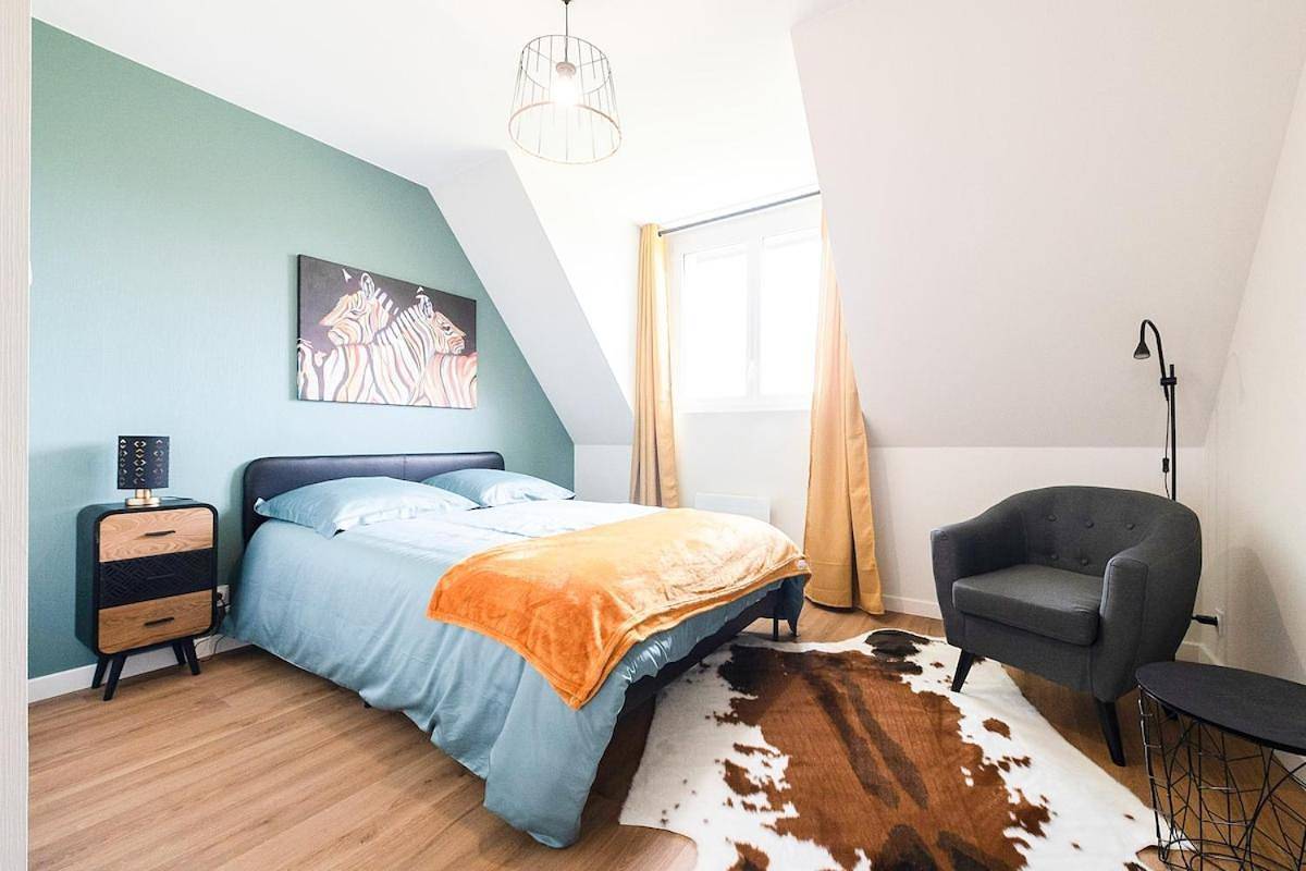 Appartement entier, Double Room with Private Bathroom in Plougastel-Daoulas, Région de Brest