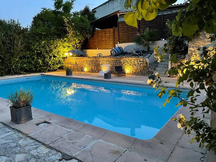 Location de vacances pour 10 personnes, avec jardin et piscine à Villarzel-du-Razès