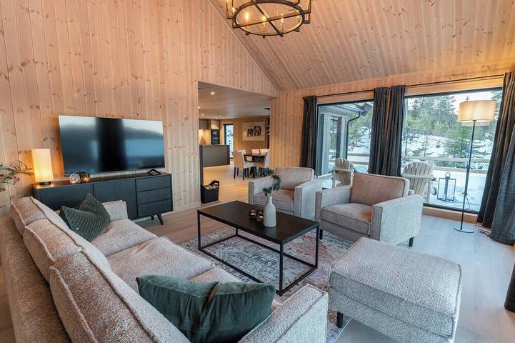 Ferienhaus für 10 Personen, mit Sauna und Balkon sowie Whirlpool - 1