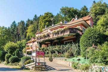 Hôtel pour 2 personnes, avec sauna ainsi que terrasse et vue à Thann