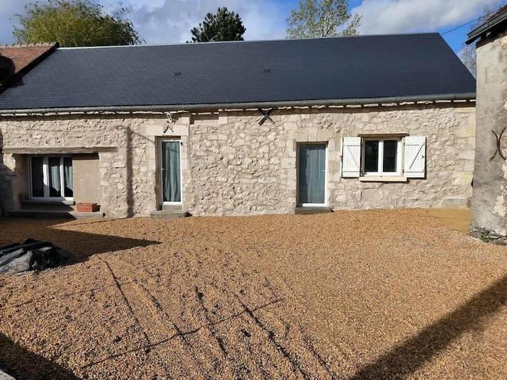 Location de vacances pour 6 personnes, avec terrasse ainsi que jardin et vue à Parçay-les-Pins - 4