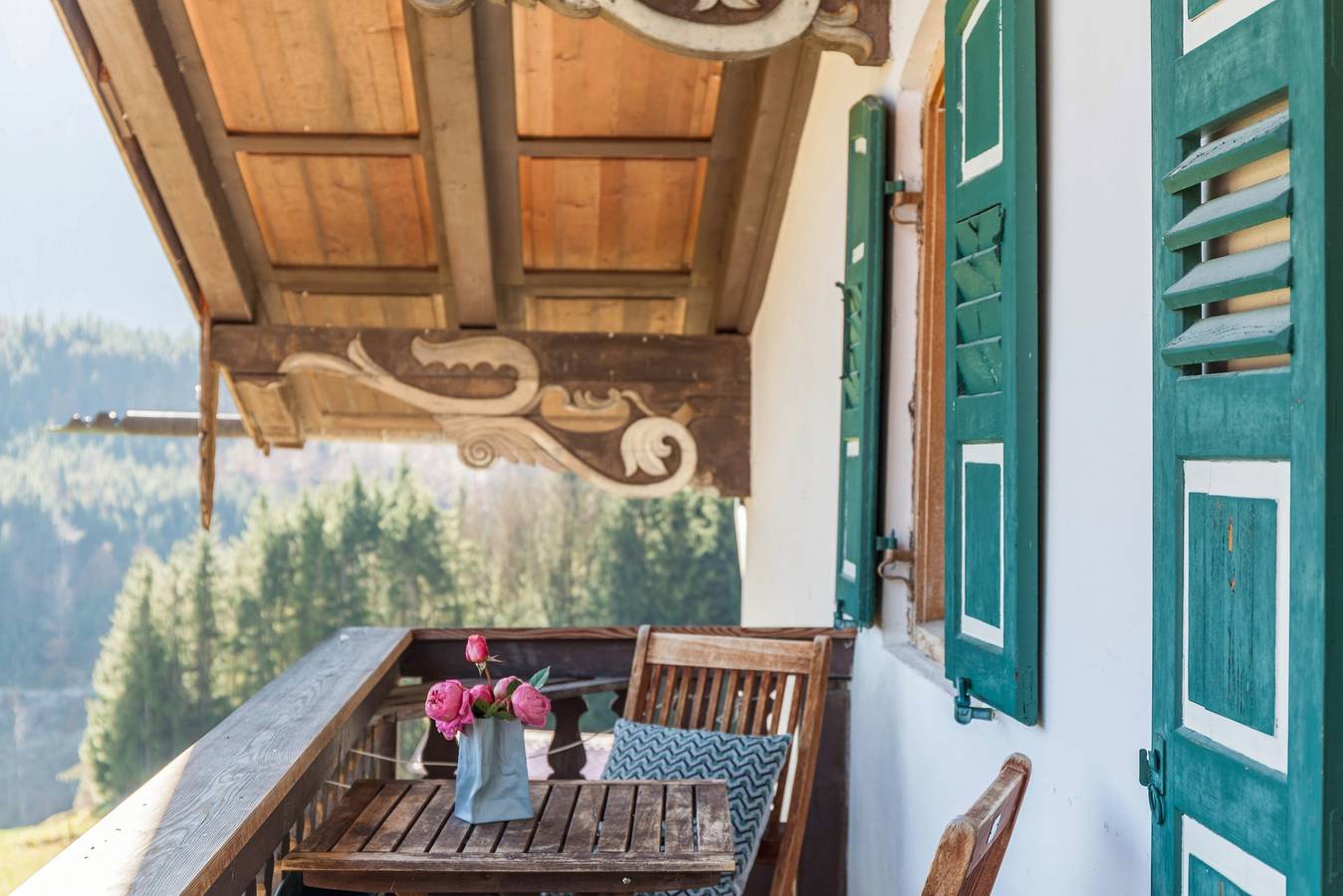 Ganze Wohnung, Ferienwohnung Talblick mit Bergblick, Wlan in Jachenau, Walchensee