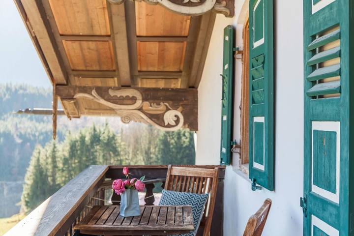 Bauernhof für 3 Personen, mit Balkon und Garten sowie Sauna