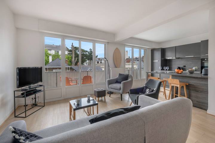 Vakantiewoning voor 2 personen, met Balkon en Terras in La Baule-Escoublac