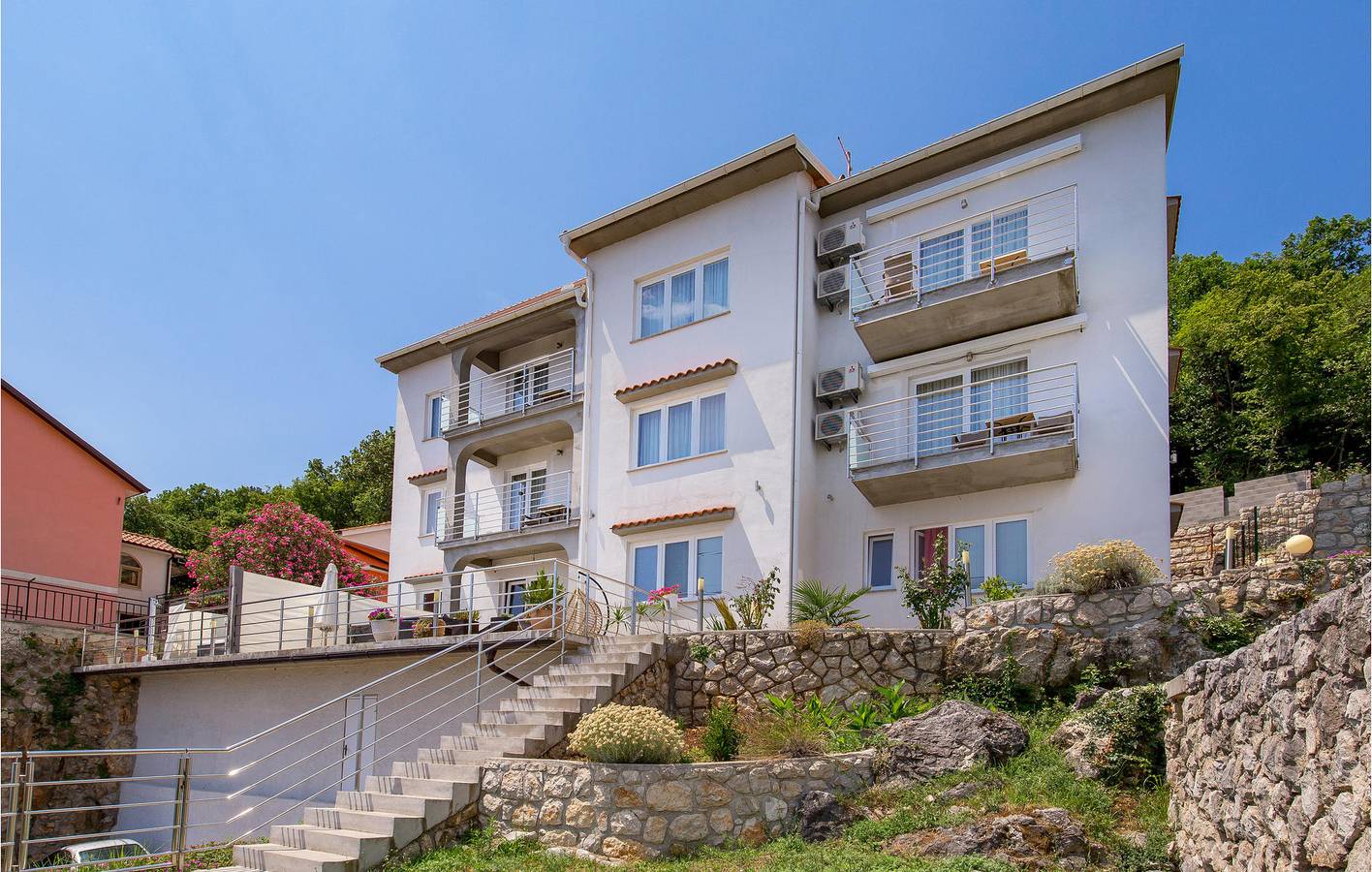 Ganze Ferienwohnung, Ferienwohnung für 4 Personen mit Terrasse in Moscenicka Draga, Opatija Riviera