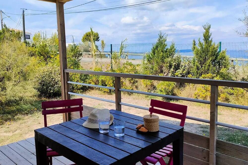 Camping Félix de la bastide *** - Mobile Home California. Standard 3 rooms 4 people Air-conditioned in Saint-Mitre-les-Remparts, Istres und Umgebung