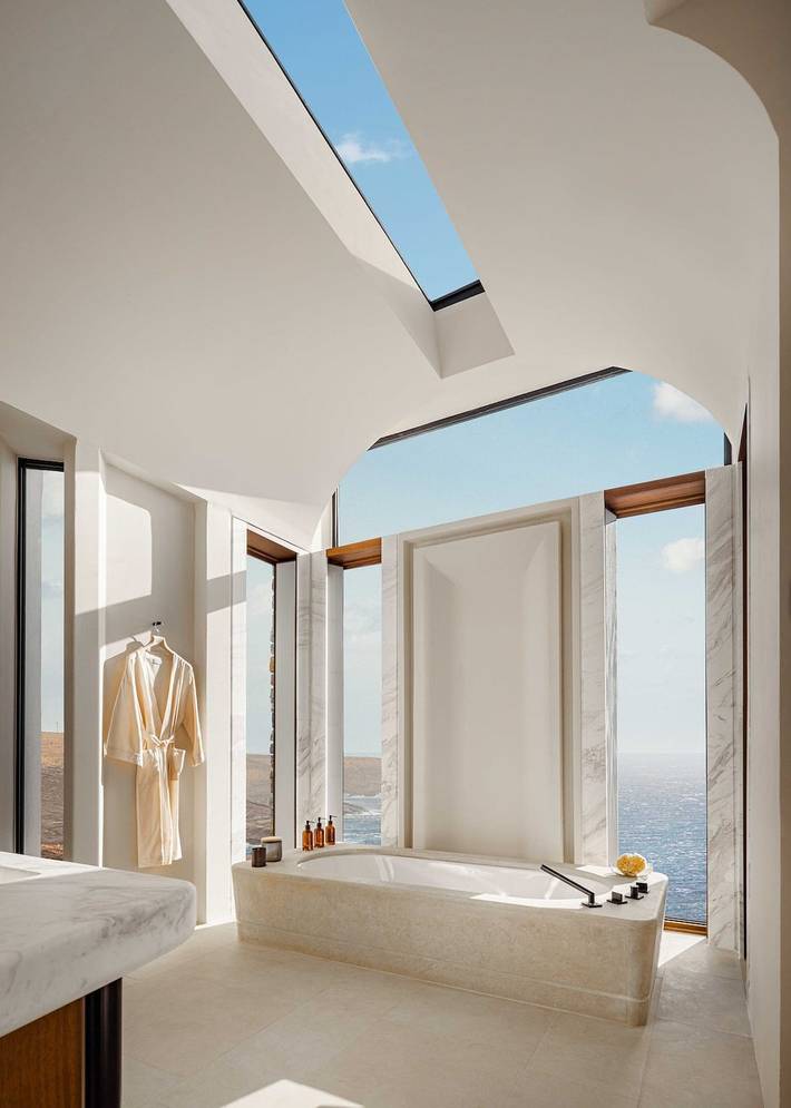 Location de vacances pour 6 personnes, avec balcon ainsi que vue sur l’océan et jardin dans Kea - 3