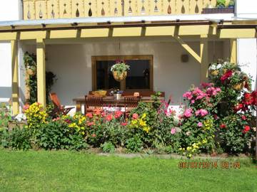 Ferienwohnung für 3 Personen, mit Garten und Balkon in Kirchberg im Wald