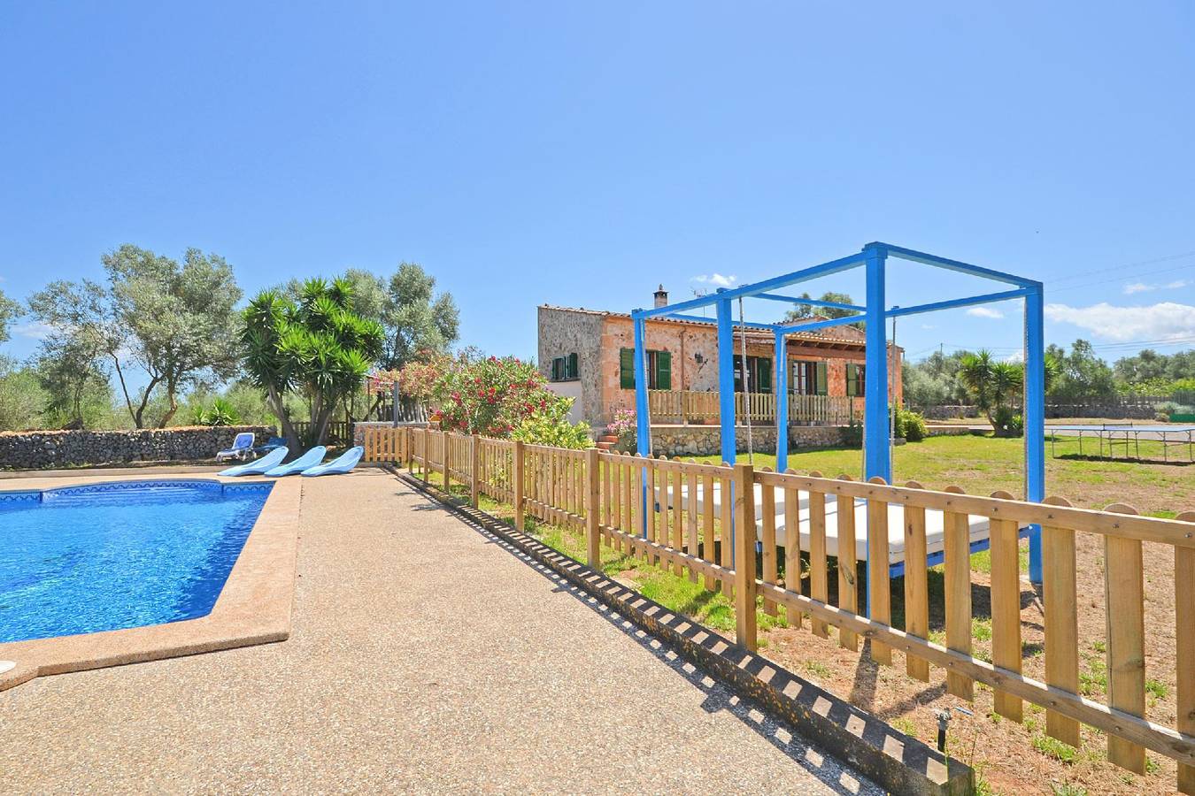 Casa de vacaciones con piscina particular para 6 personas aprox. 100 qm en Ariañy, Mallorca (Interior de Mallorca) in Ariany, Interior de Mallorca