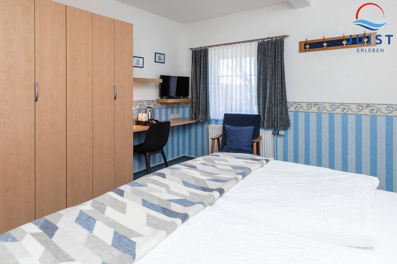 Entspannter Urlaub auf Juist: Gemütliches Zimmer nur 290 m vom Strand!