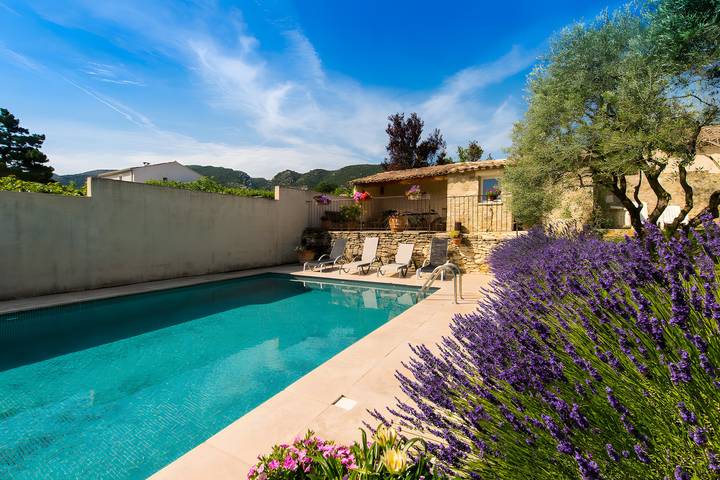 Maison de vacances pour 6 personnes, avec Jardin dans le Luberon