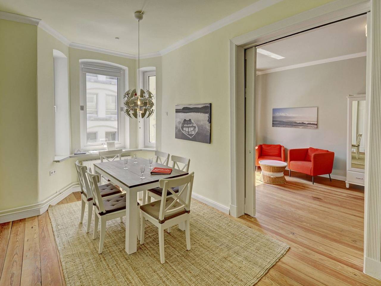 Ganze Ferienwohnung, Domizile Am Südermarkt - Am Südermarkt / zentral gelegene 2-Zimmer-Whg. im 2. Og mit Balkon in Flensburg, Flensburger Förde