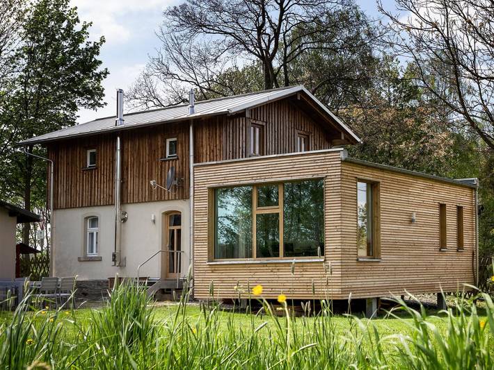 Ferienhaus für 4 Personen, mit Terrasse, mit Haustier